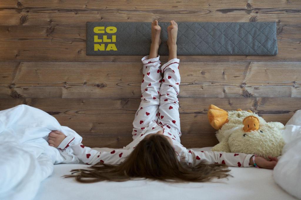 Postel nebo postele na pokoji v ubytování Collina Hotel Garni