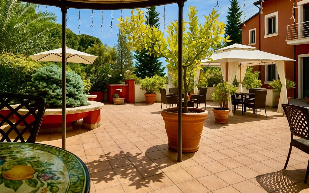 Zahrada ubytování Miglioranzi Rooms