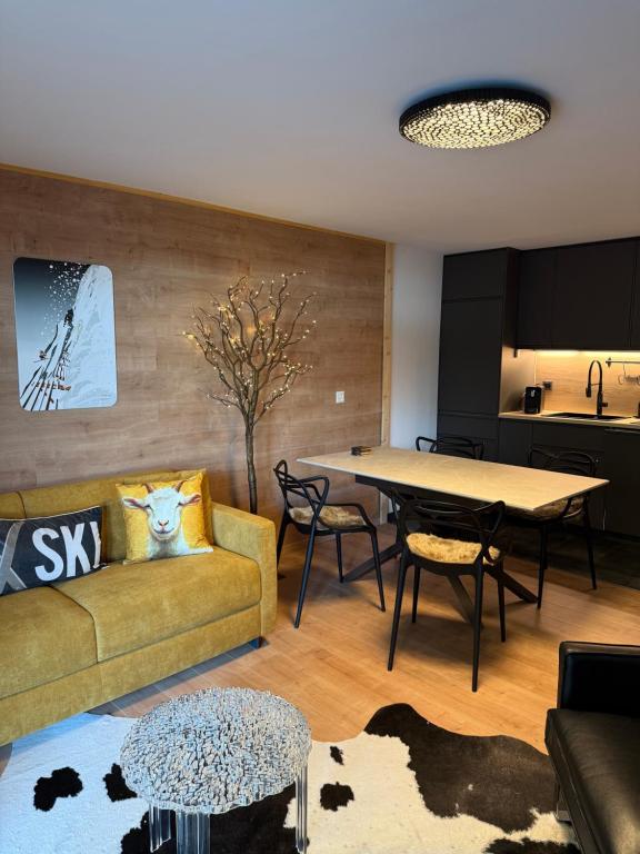 Χώρος καθιστικού στο Nendaz Nest - Appartement moderne & confortable au cœur de Nendaz - 4 Vallées