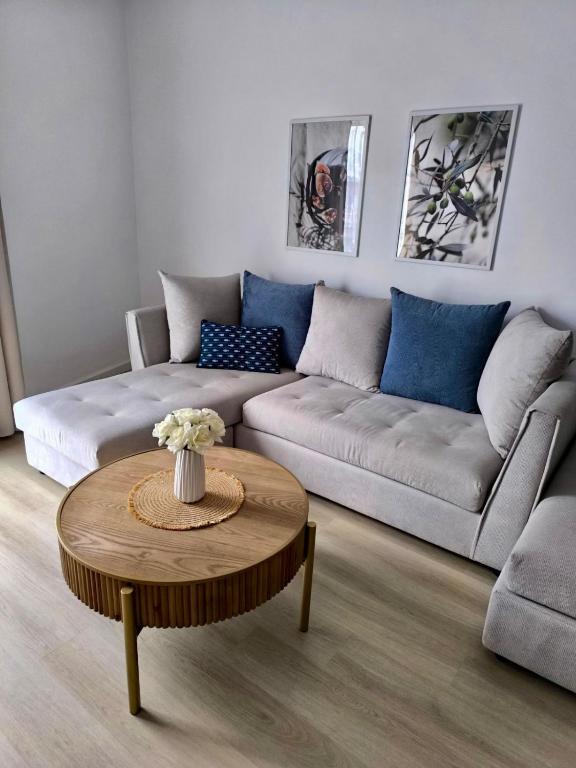 Posezení v ubytování Sunrise condo