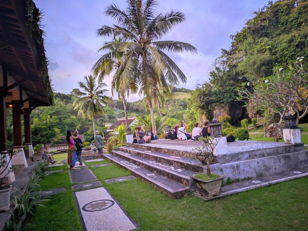Zahrada ubytování Cersen Resort Lombok