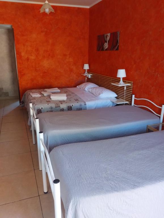 Posteľ alebo postele v izbe v ubytovaní Beds Ar Colle