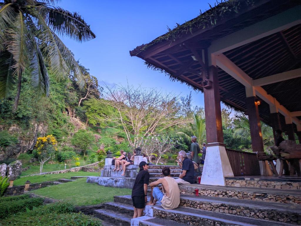 Zahrada ubytování Cersen Resort Lombok