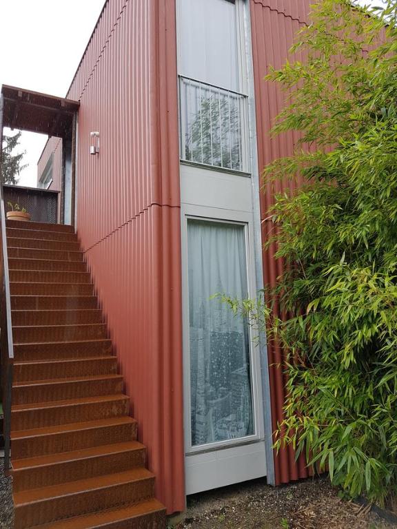 Budova, kde se apartmán nachází