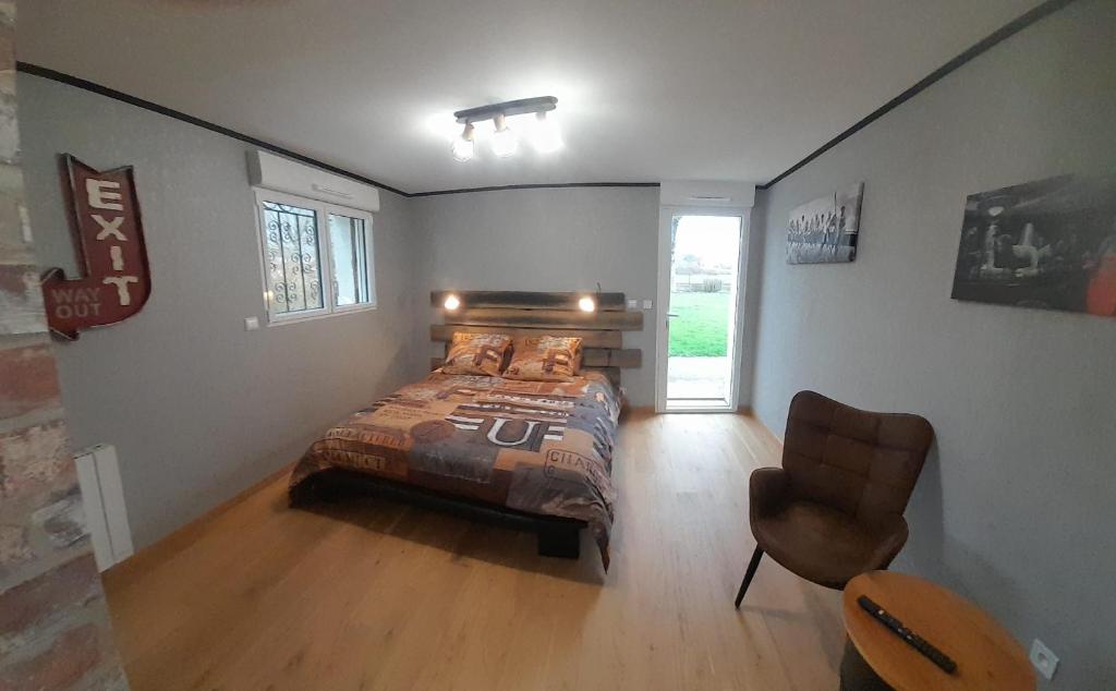 Ongi Etorri Chez les Ch'tis - Habitación Doble Con Vistas Al Jardín