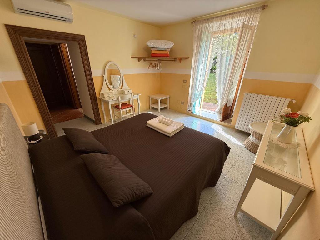 Postel nebo postele na pokoji v ubytování Mancino
