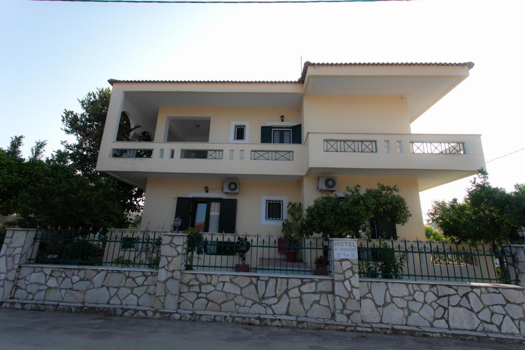 Budova, kde se aparthotel nachází