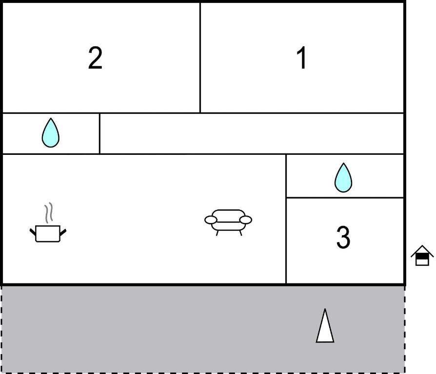 Plan piętra w obiekcie Apartment Karbuni Bb Iii
