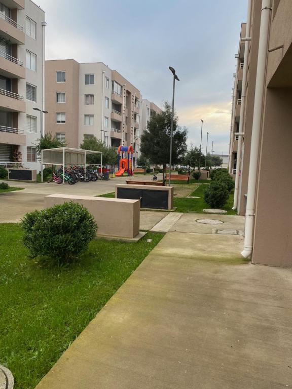Budova, kde se apartmán nachází