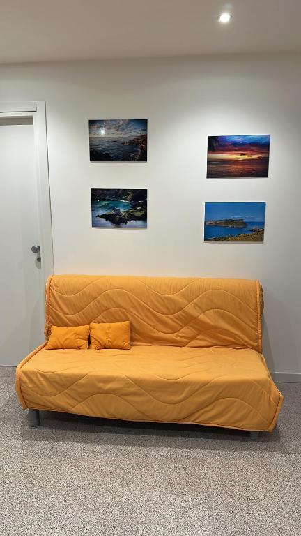 Posezení v ubytování B&b Ciriapples