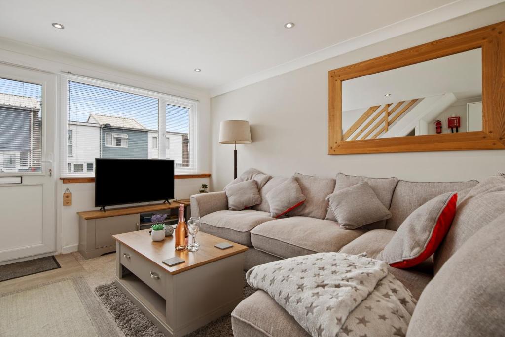 Η κουζίνα ή μικρή κουζίνα στο Dewis Da - Short walk from beach parking