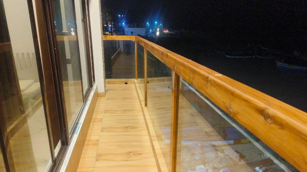 Rõdu või terrass majutusasutuses Divine Beach Resorts