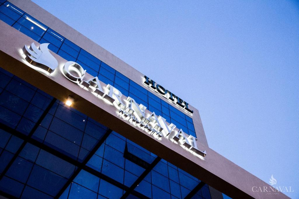 Certifikát, hodnocení, plakát nebo jiný dokument vystavený v ubytování Carnaval Hotel Casino