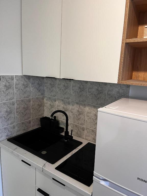 Kuchyňa alebo kuchynka v ubytovaní Villa Dražana