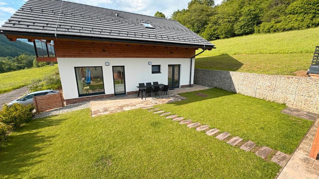 Zahrada ubytování Chalet MIA