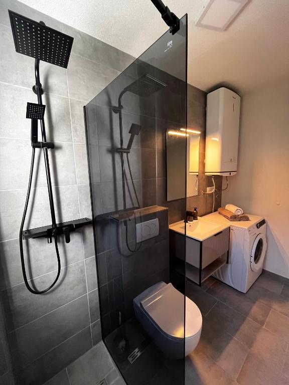 Kúpeľňa v ubytovaní Villa Dražana