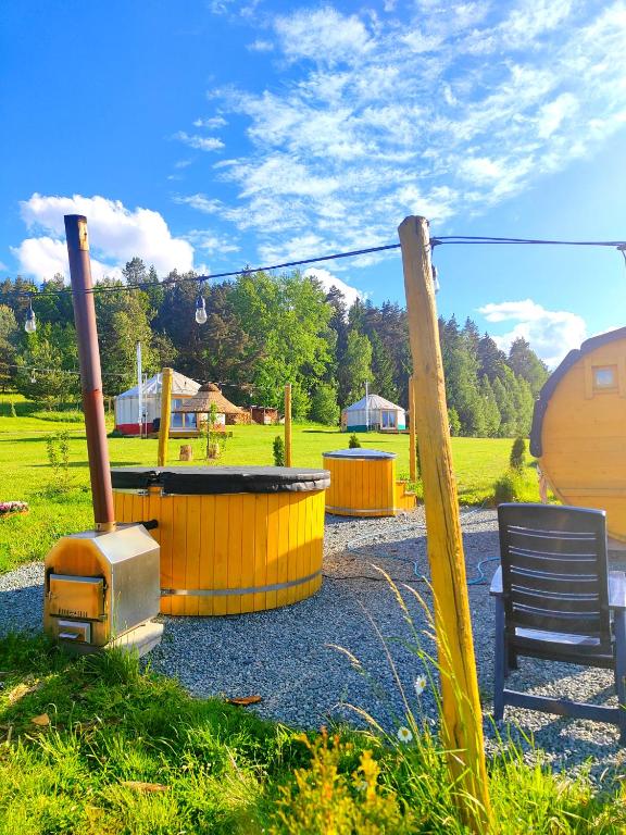Fotografie z fotogalerie ubytování Glamping Niebiańska Osada Jurty Dolnośląskie & SPA v destinaci Polanica-Zdrój