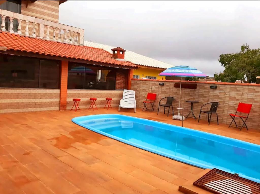 Πισίνα στο ή κοντά στο Solar Castro Com Piscina