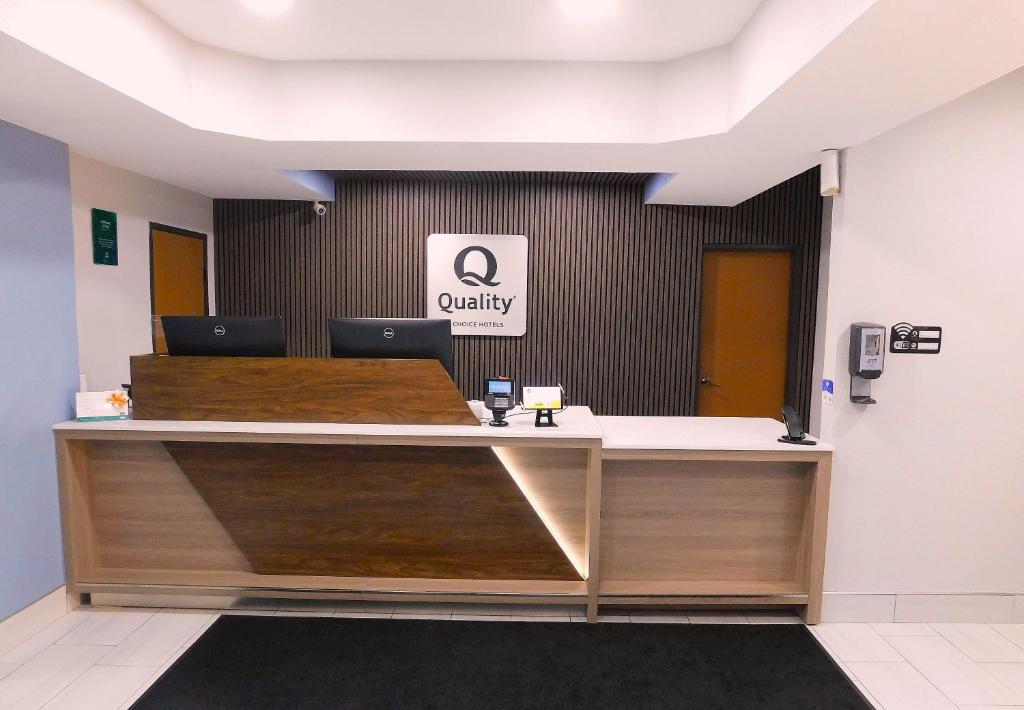 Vstupní hala nebo recepce v ubytování Quality Inn Pontiac