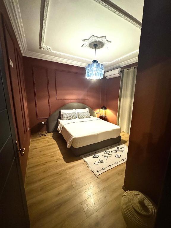 Postel nebo postele na pokoji v ubytování Villa avec piscine privée agadir