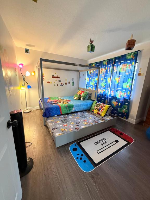 Postel nebo postele na pokoji v ubytování Central Hub