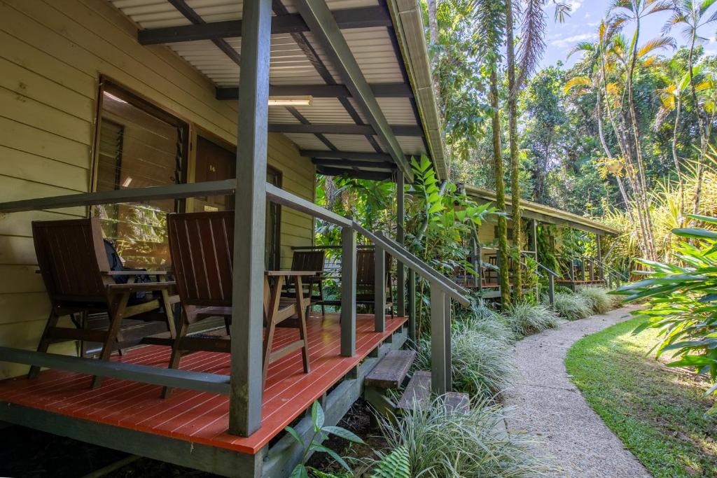Zahrada ubytování Heritage Lodge - in the Daintree
