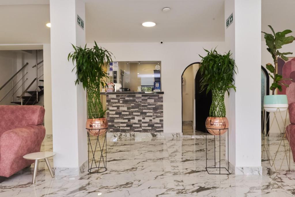 Posezení v ubytování 33 HOTEL BOUTIQUE