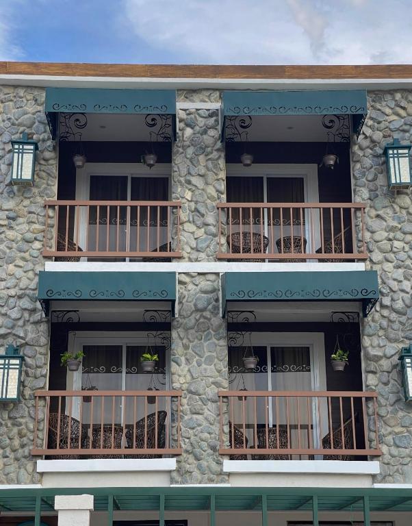 Balkón nebo terasa v ubytování Sola Hotel