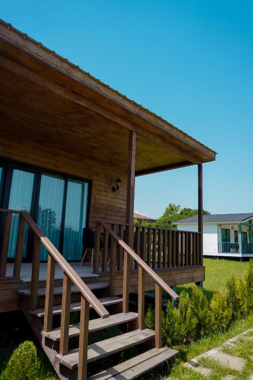 Balkón nebo terasa v ubytování Matilda Village