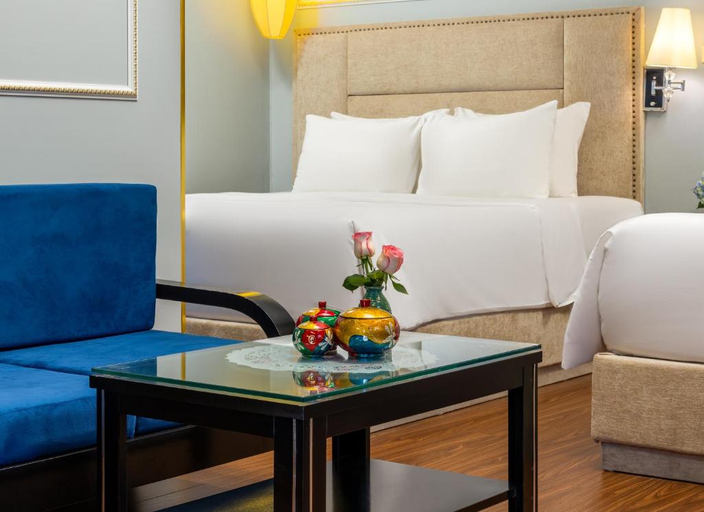 Posezení v ubytování Golden Amour Hotel