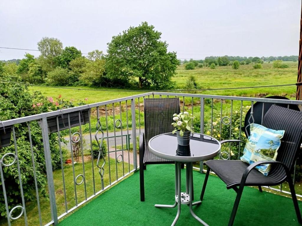Zahrada ubytování NEU! Ferienwohnung LandBlick in Nordseenähe