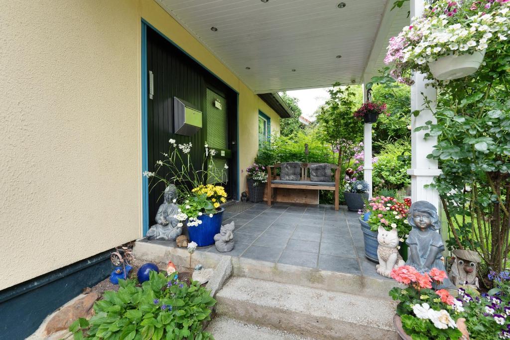 Zahrada ubytování Ferienwohnung Haus Fahrenkrog