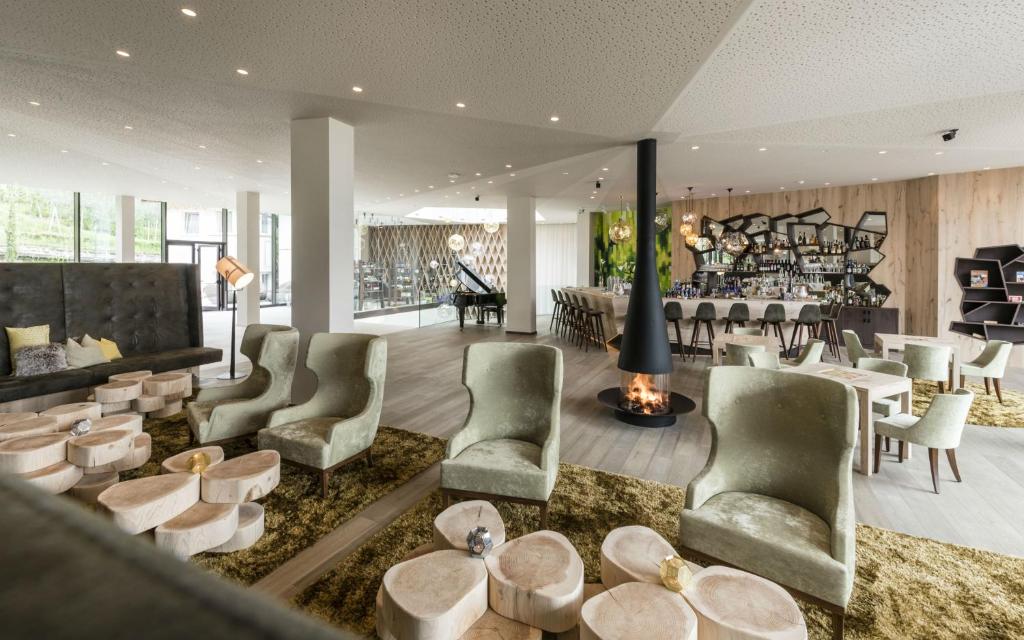 Posezení v ubytování Hotel Rosengarten (Schenna Resort)