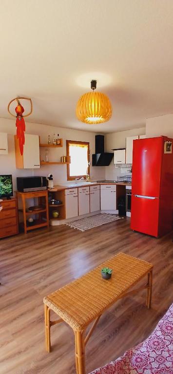 Cuisine ou kitchenette dans l'établissement Guest House Yemanja