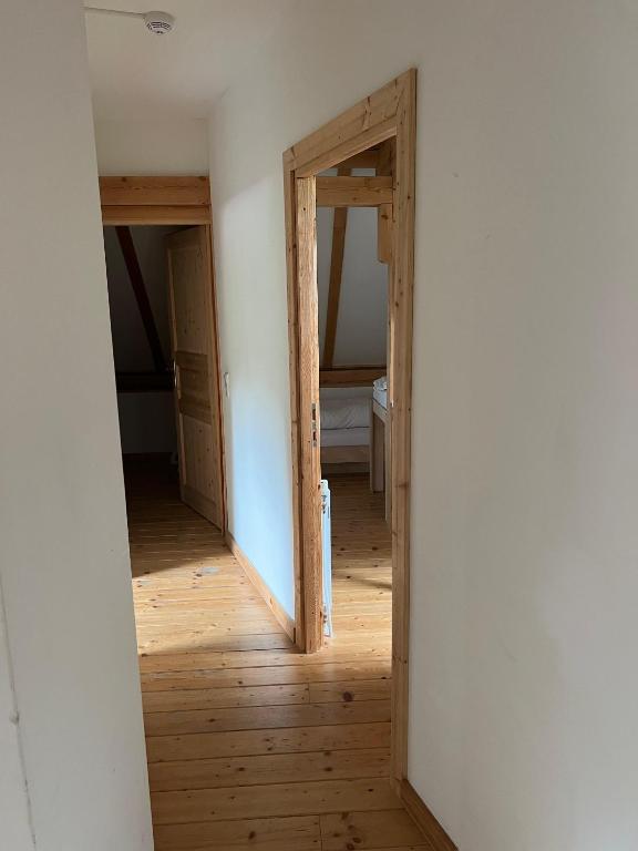 Postel nebo postele na pokoji v ubytování Apartments Steinwänd