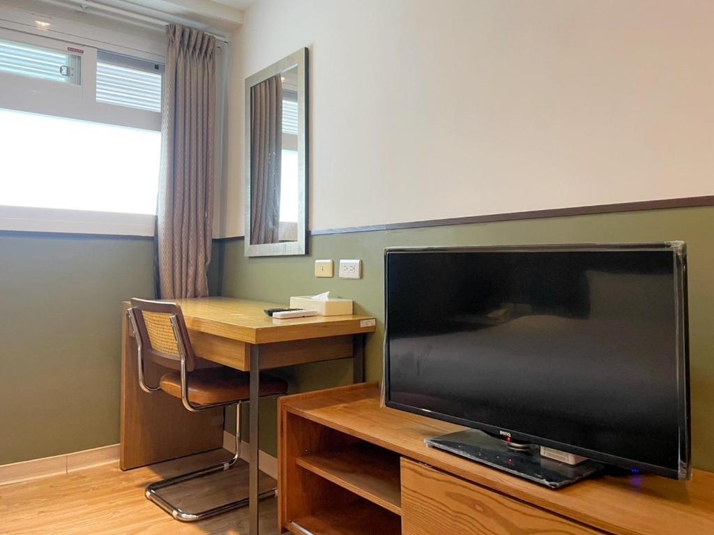 TV a/nebo společenská místnost v ubytování Yoai Nemuru Inn