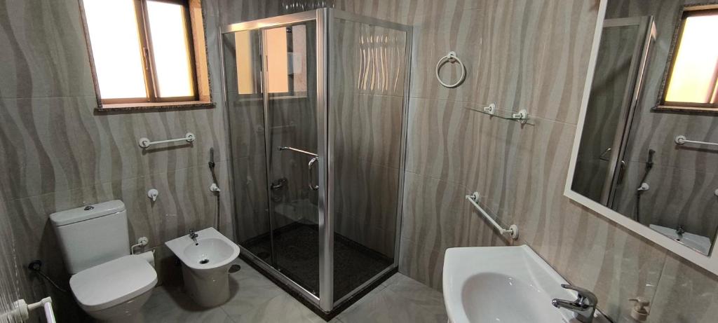 Koupelna v ubytování Casa TIANA