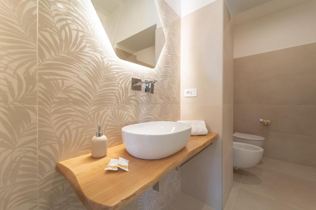 Koupelna v ubytování Sophora Guest House Alghero