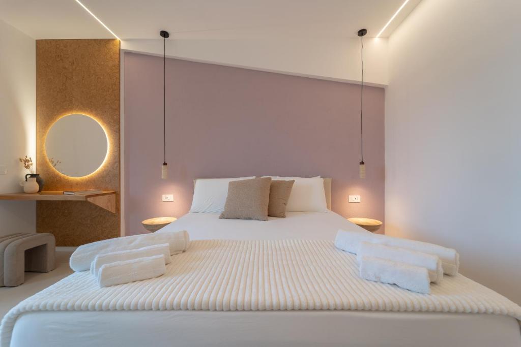 Postel nebo postele na pokoji v ubytování Sophora Guest House Alghero