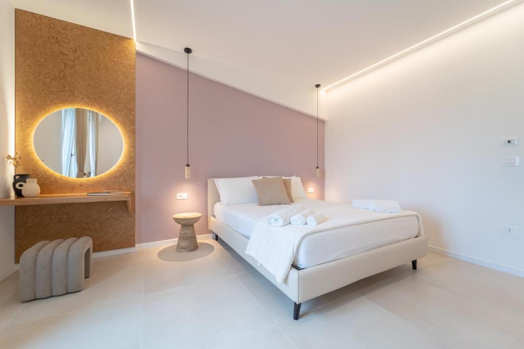 Postel nebo postele na pokoji v ubytování Sophora Guest House Alghero