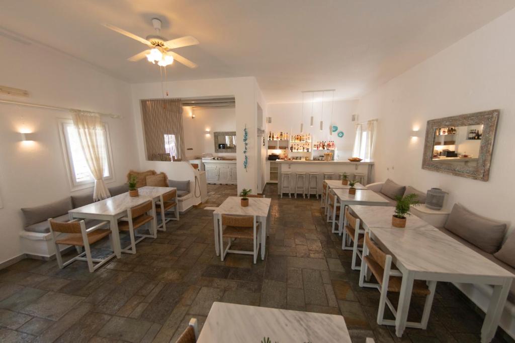 Posezení v ubytování Hotel Manos