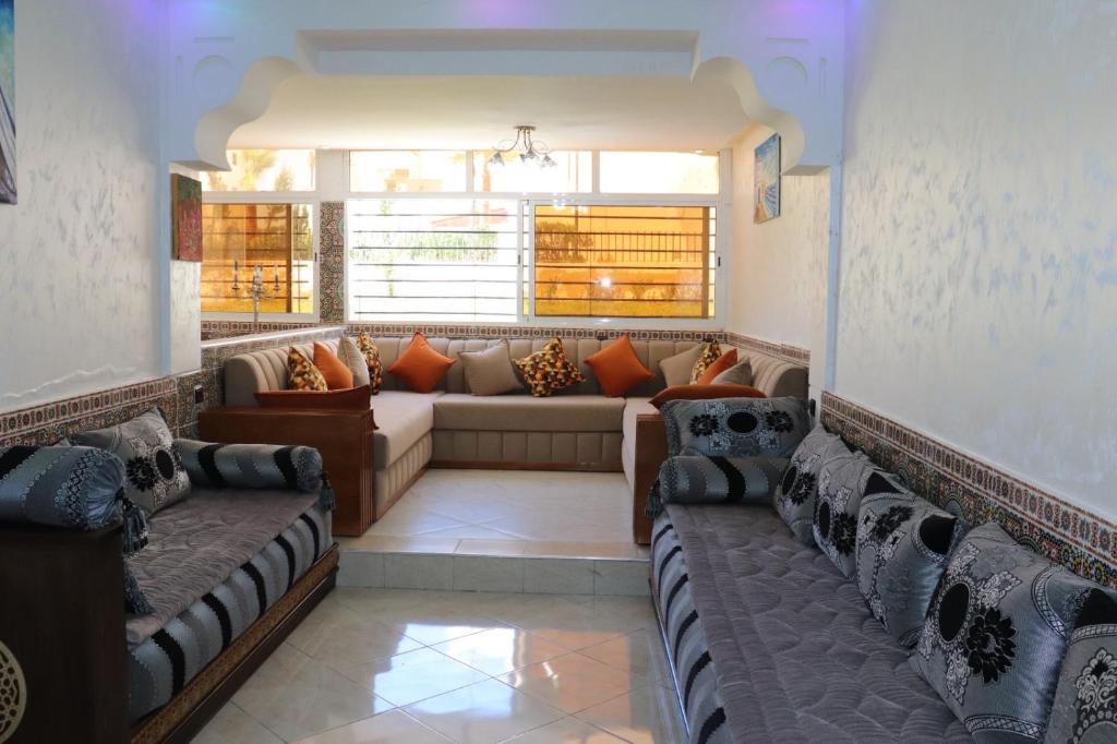 Posezení v ubytování Bacha home