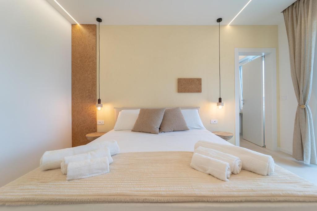 Postel nebo postele na pokoji v ubytování Sophora Guest House Alghero