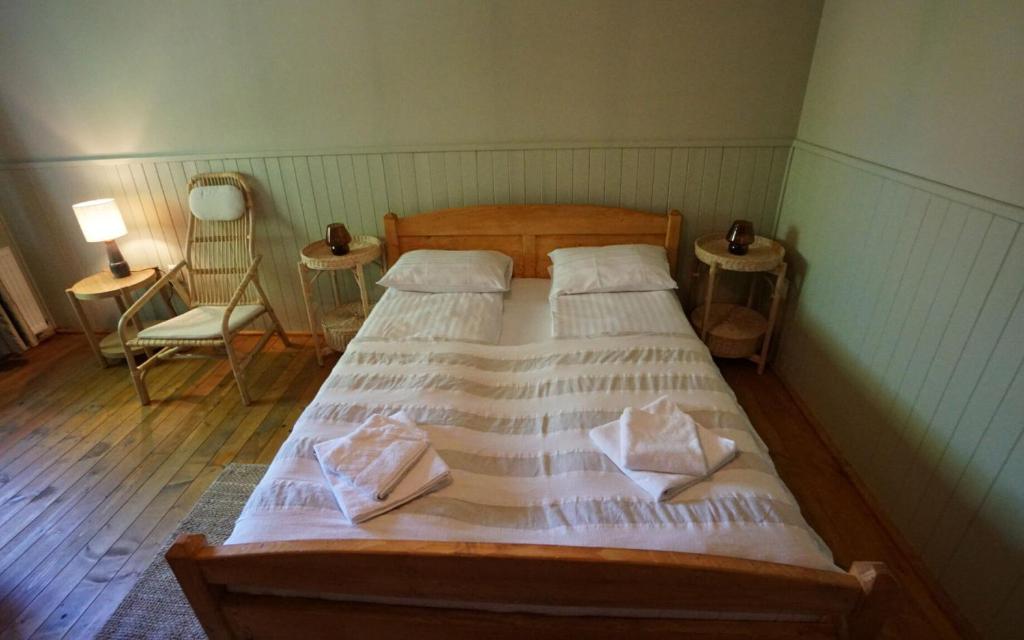 Postel nebo postele na pokoji v ubytování Valea Verde Retreat Transilvania