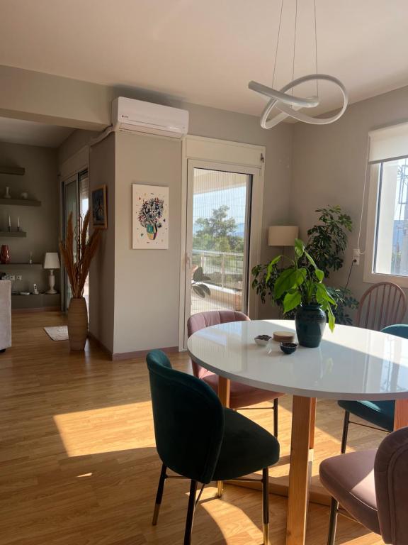 Posezení v ubytování Selini apartment