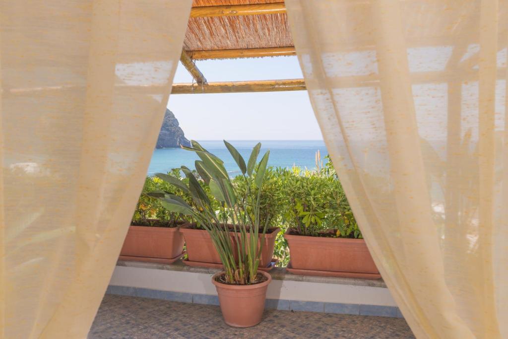 Balkón nebo terasa v ubytování Hotel Casa del Sole
