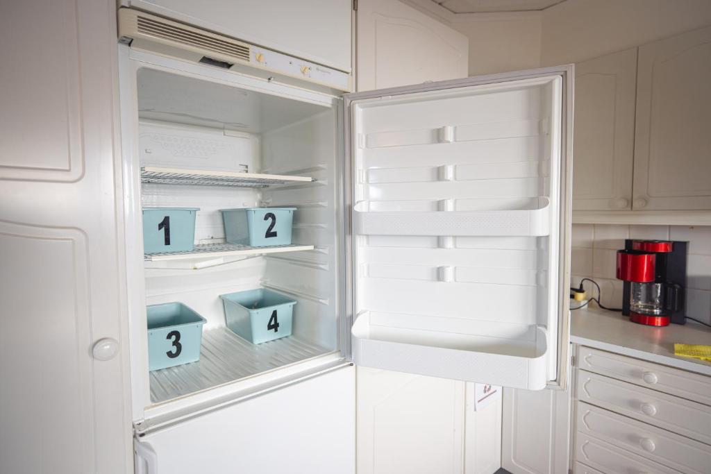 Kuchyň nebo kuchyňský kout v ubytování Abisko Hostel