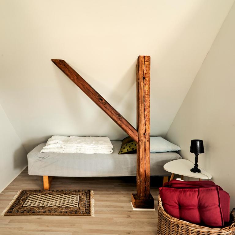 Postel nebo postele na pokoji v ubytování Hostel Agger Vandrerhjem