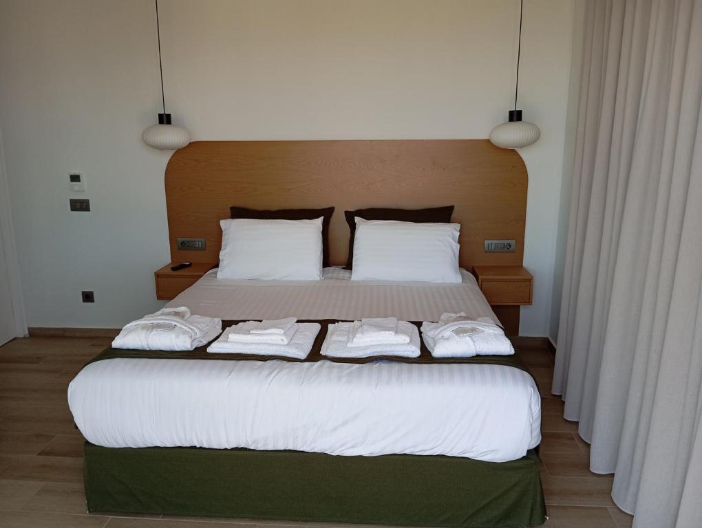 Postel nebo postele na pokoji v ubytování Afea Villas