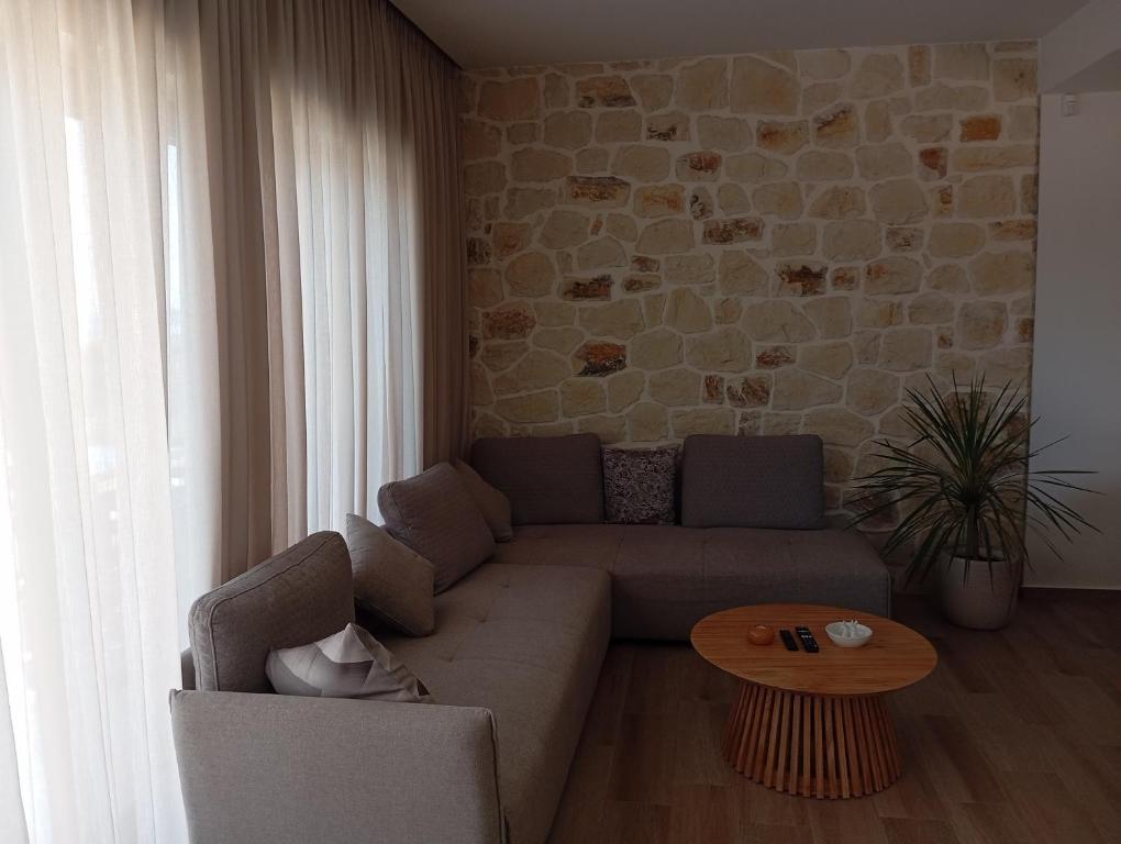 Posezení v ubytování Afea Villas